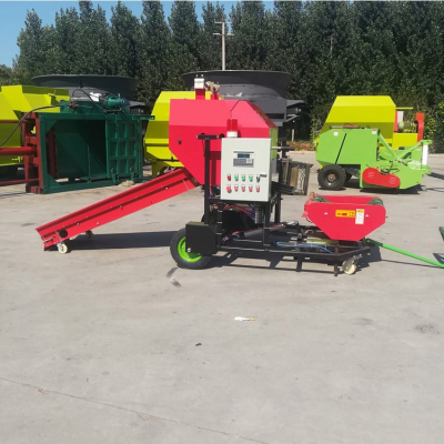 Silage Feed Pasture Baler, Electric Briquetting Machine for Breeding Equipment, Feed Baler for Cattle, Sheep and Horses photo-3