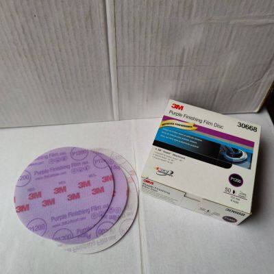 3m 260l Purple Abrasive Disc 3m Hookit Purple Finishing Film Abrasive Disc photo-2