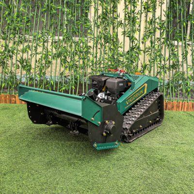 Remote Control Robot Automatic Lawn Mower Remote Control Tractor Lawn Mower Zero Turn Mower for Embankments Vigorun