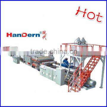 PP hollow sheet making machine