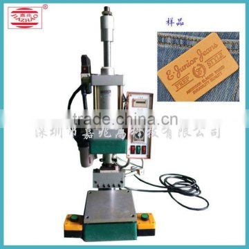 Fully Automatic High Speed making printed logo for leather