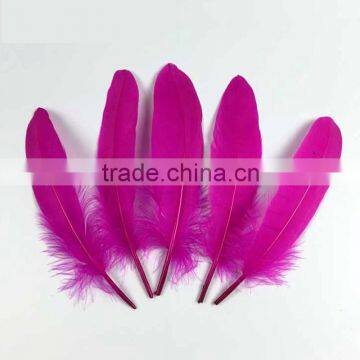 wholesale feathers craft supply colored goose feather for sale trim