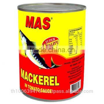 Canned Mackerel In Tomato Sauce