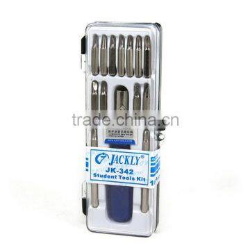 16 in 1 Screwdriver Tool Set For PDA NDS MP3 MP4 T5 T6 T8 T10 T15 16-in-1 JACKLY JK-342 Student Tool Kit