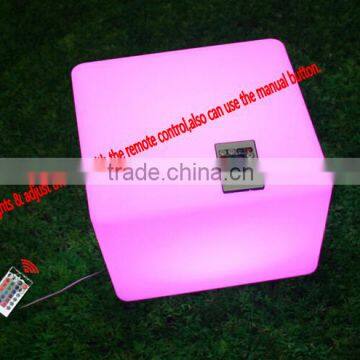 Solar LED Light Decotative Cube With Remote Control YXF-4343S photo-3