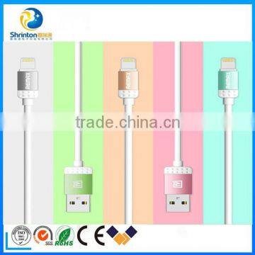 Wholesale original USB cable 1M length fast charging cable for iPhone data cable