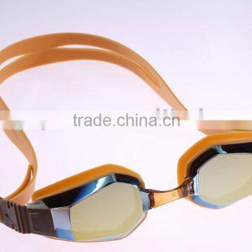 High quality mirror coated swimming goggle