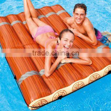 pvc inflatable pool floating beach air mat