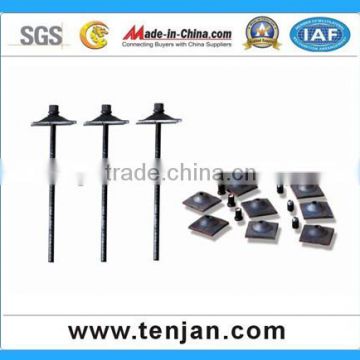 mines anchor bolts, anchor arm, supporting