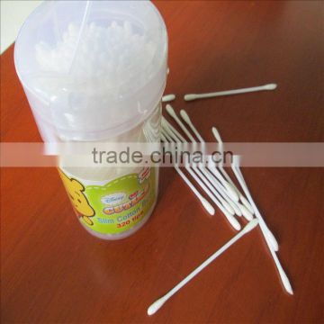 bamboo fiber cotton tips (200pcs)new design