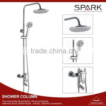 Rain shower set faucet diverter three pcs set taps