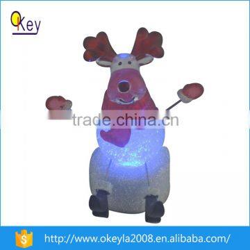 2016 Hot selling 3 Inch animal products plastic deer globe best selling products