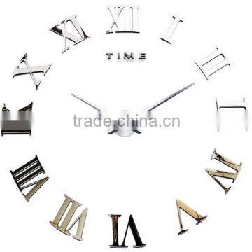 Big Mirror Wall Clock Modern Design,Large Decorative Designer Wall Clocks, Acrylic Mirror Wall Clock Home Decorative