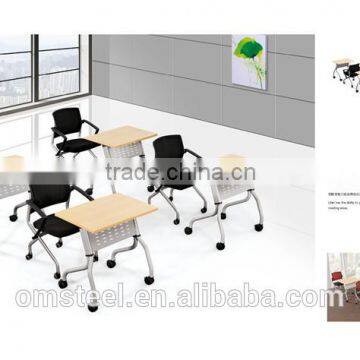 Steel Training Room Small Folding Study Table from China market