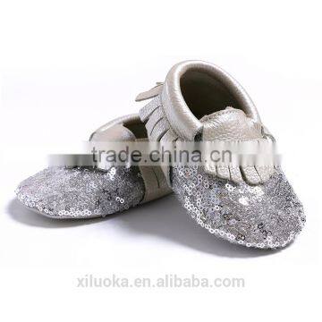 2016 fashion many different colors baby girls sequin shoes &wholesale baby shoes                        
                                                Quality Choice