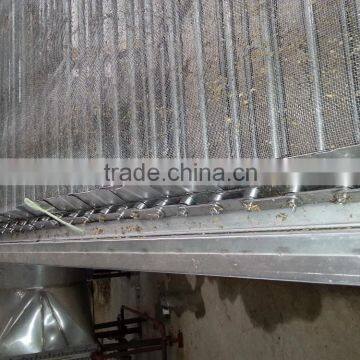 Mesh belt dryer for compound rubber