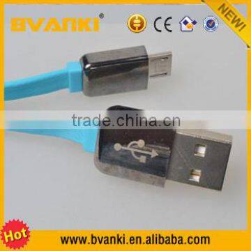 2016 New Technology USB Sync Data Charger Cable,Tablet Android 1M 2M 3M Flat Micro USB Cable,Flat Noodle Data USB Charger Cable photo-3