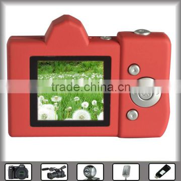 promotional small digital camera with 1.5" display & built-in lithium battery, support TF card