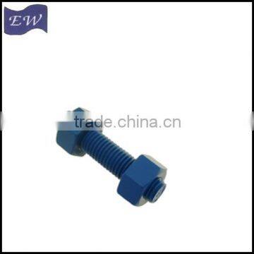 tensile threaded rod stud bot and nut