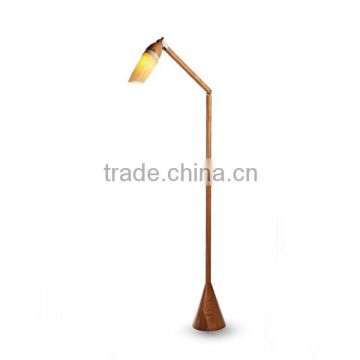 Small standing floor lamps E14*13W wood floor lamp, energy saving