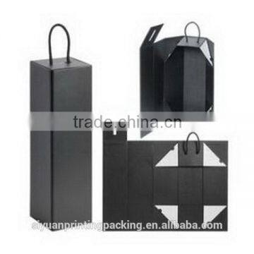 Designer professional corrugated single paper wine box