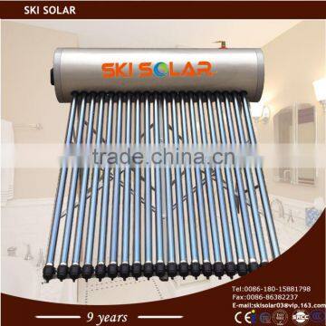 solar power heating: Integrated & Pressurized solar water heater with Porcelain Enamel inner tank