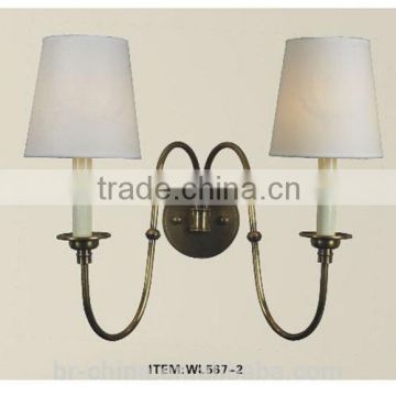 brass wall lamp double lights WL567-2