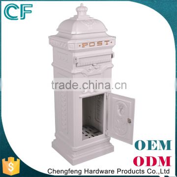 The Most Popular Style In Europe Foshan Manufacturer Residential Outdoor Garden Aluminium Letter Boxes From China