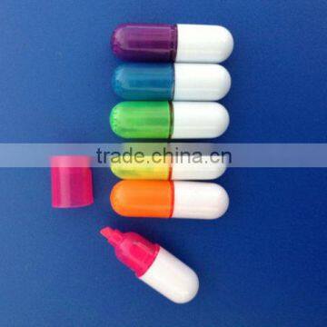 Mini Promotional CT-422 Gift Pill Highlighter Pen photo-2