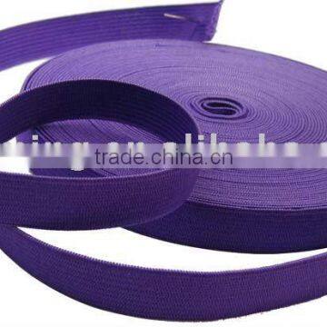 2.5cm Colored Knitted Elastics in Purple