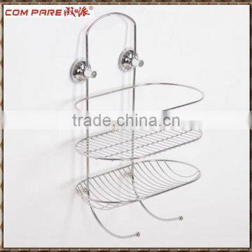 high quality metal corner bathroom rack / shampoo holder / soap rack