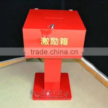 High Quality Clear Acrylic Box for Awarding,fashion Box With Lock photo-2