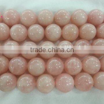 Good Quality Loose Precious Stone Rose Quartz Round Beads Natural Real Quartz Round Beads photo-3