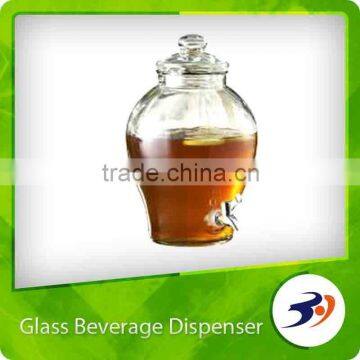 Customized Classic Glass Beverage Dispenser With Tap photo-4