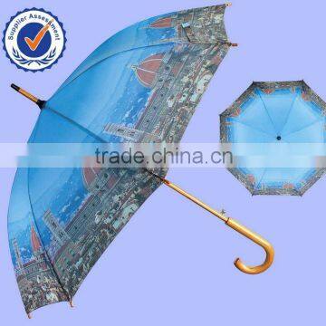 printing advertising and gift wooden umbrella