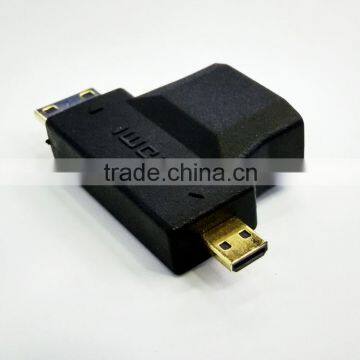 Hot Sale Female Hdmi to Male Micro Hdmi Connector for Monitor photo-3
