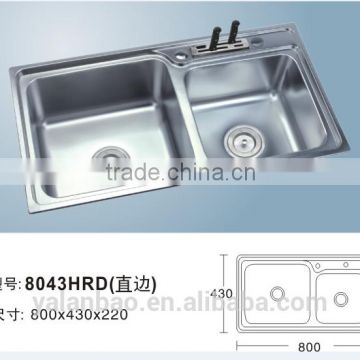 stainless steel kitchen sink G-BM60014 made in China