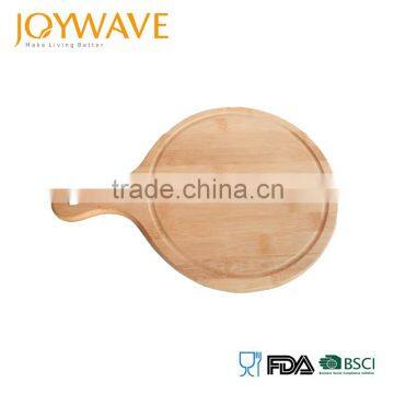 Best selling bamboo round pizza chopping board cheese board cutting board