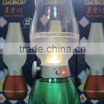 Blowing on/off dimmable table lamps
