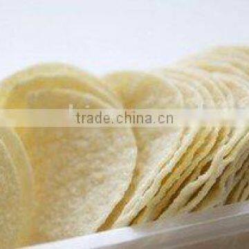 250kg/h automatic compound potato chip production line