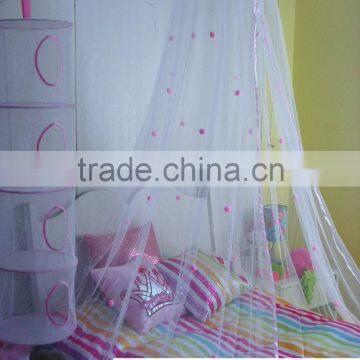 Kids Mosquito net/ Princess bed canopy with Decorative Balls