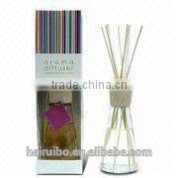 Fragrance Reed Diffuser Set with Decorative Wooden Cap