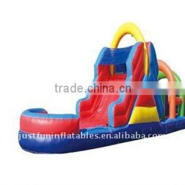 inflatable water obstacle course