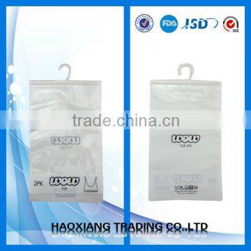 Hook bags PVC bag with hook on top