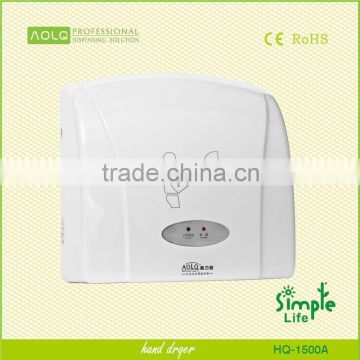 mini jet hand dryer for toilet, auto sensor toilet hand dryer