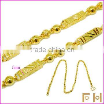 FH-T219 Golden jewelry necklace