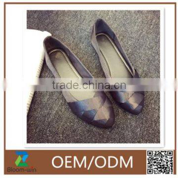 OEM ODM new arrival popular ballet flat shoes for girls & woman satin shoes