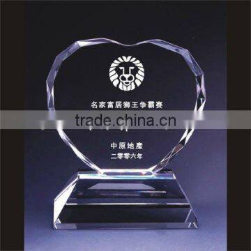 Professional acrylic award with galaxy design