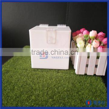 2016 Yageli Customized Different Styles Acrylic Charity Collection Box & Acrylic Tip Box photo-6