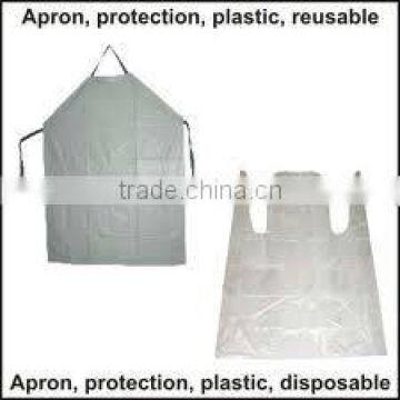 Transparent Plastic Waterproof Apron for Protection